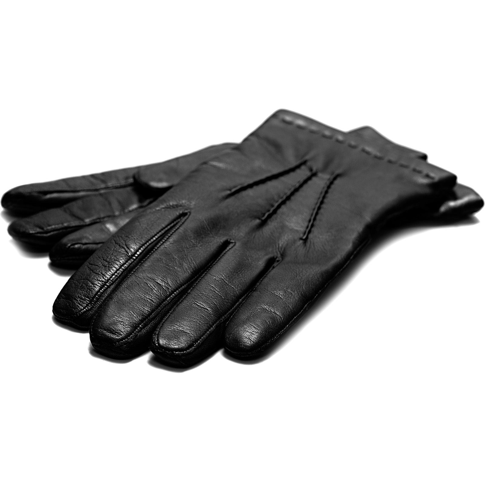 Gants En Cuir Pour Hommes - écran Tactile - Doublure En Cachemire Et Fonction Tactile
