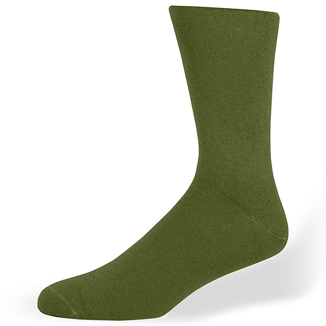 EK STYLING - Chaussettes pour hommes Di Carlo - Olive